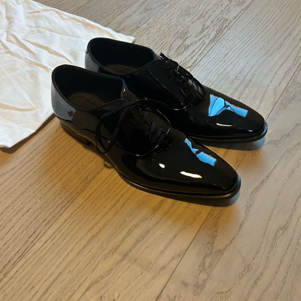 Suitsupply Men’s Patent Leather Oxford Shoes